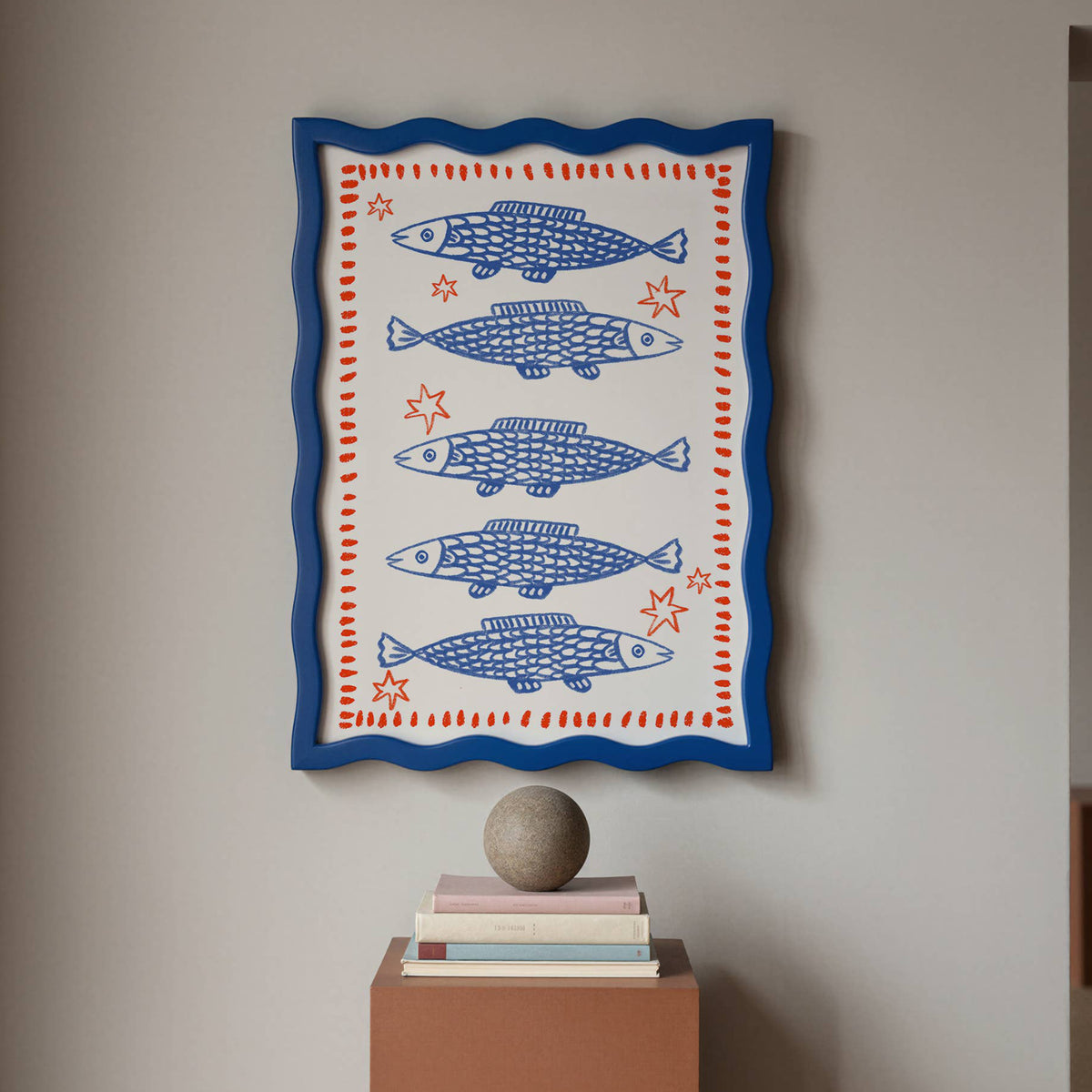 Carole Hillman Summertime Fish Print
