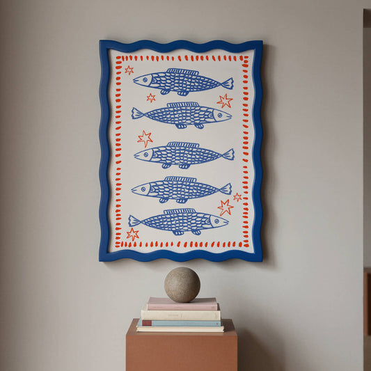 Carole Hillman Summertime Fish Print