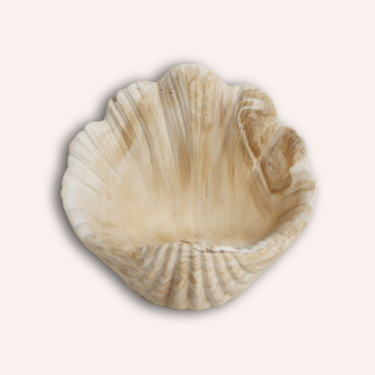 The Nou Atelier Shell Candle Holder, Marble