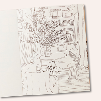 Chez Moi: A Collection Of Beautiful Rooms To Colour In