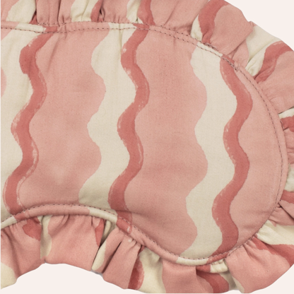 Wiggle Frill Eye Mask, Floss Pink