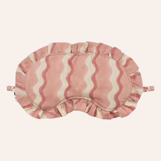 Wiggle Frill Eye Mask, Floss Pink