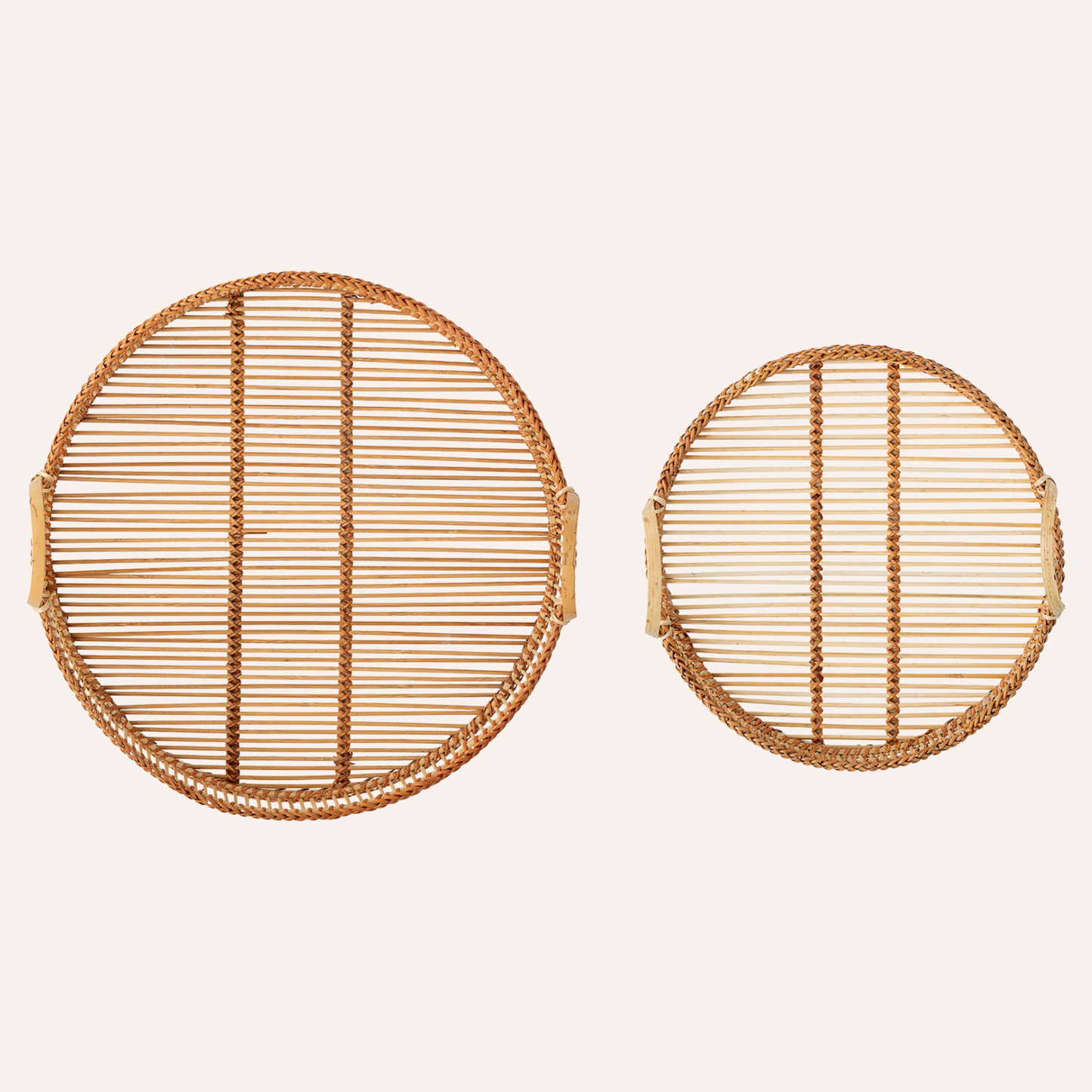 Bamboo Serving Tray Set