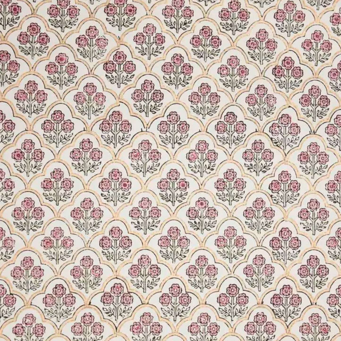 Pink Earth Trellis Wrapping Paper