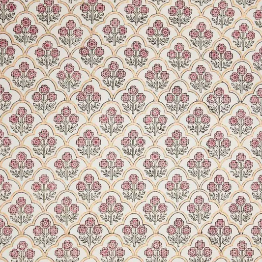 Pink Earth Trellis Wrapping Paper