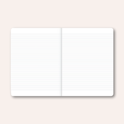 Stripe Notebook, Pink