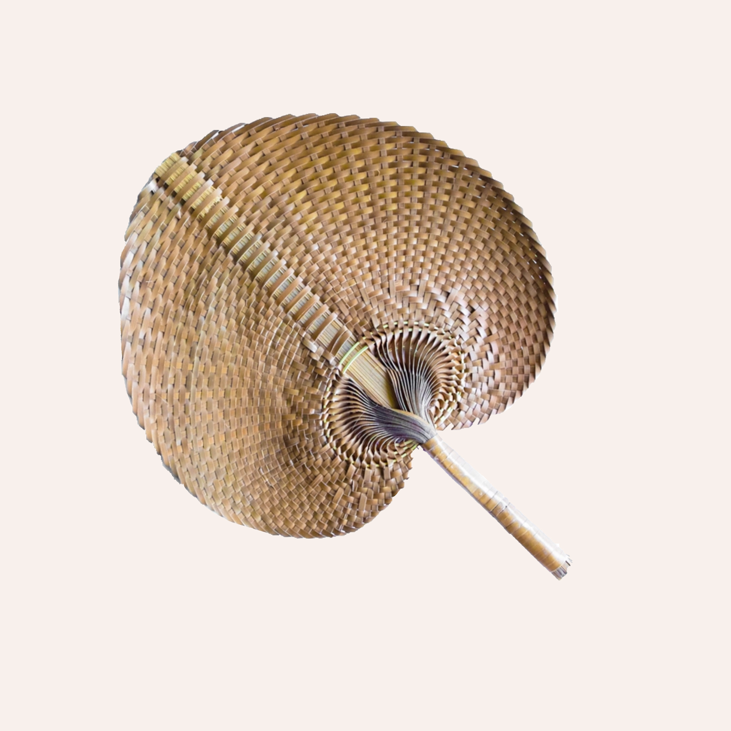 Handwoven Fan, Palm Leaf