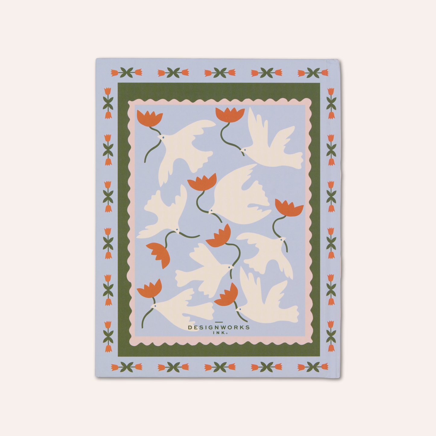 Doves Notebook, Blue