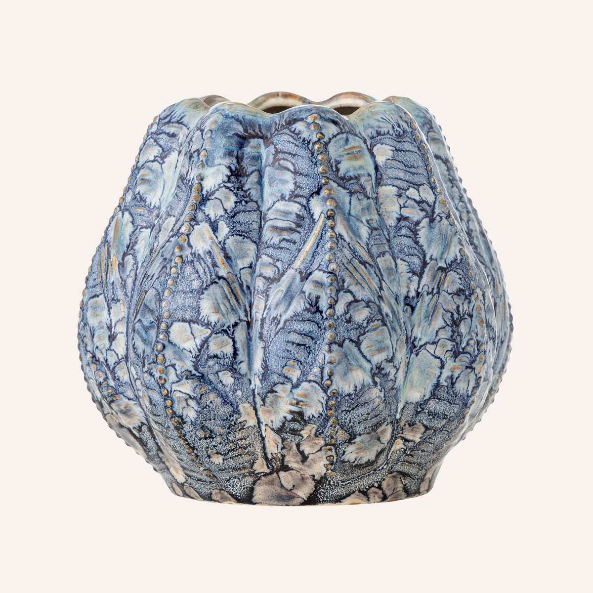 Bloomingville Hetty Vase, Blue