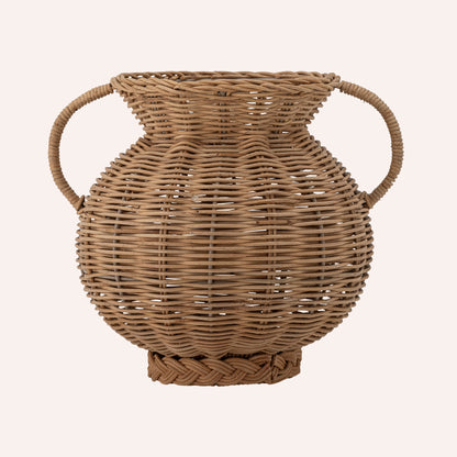 Bloomingville Uni Vase, Rattan