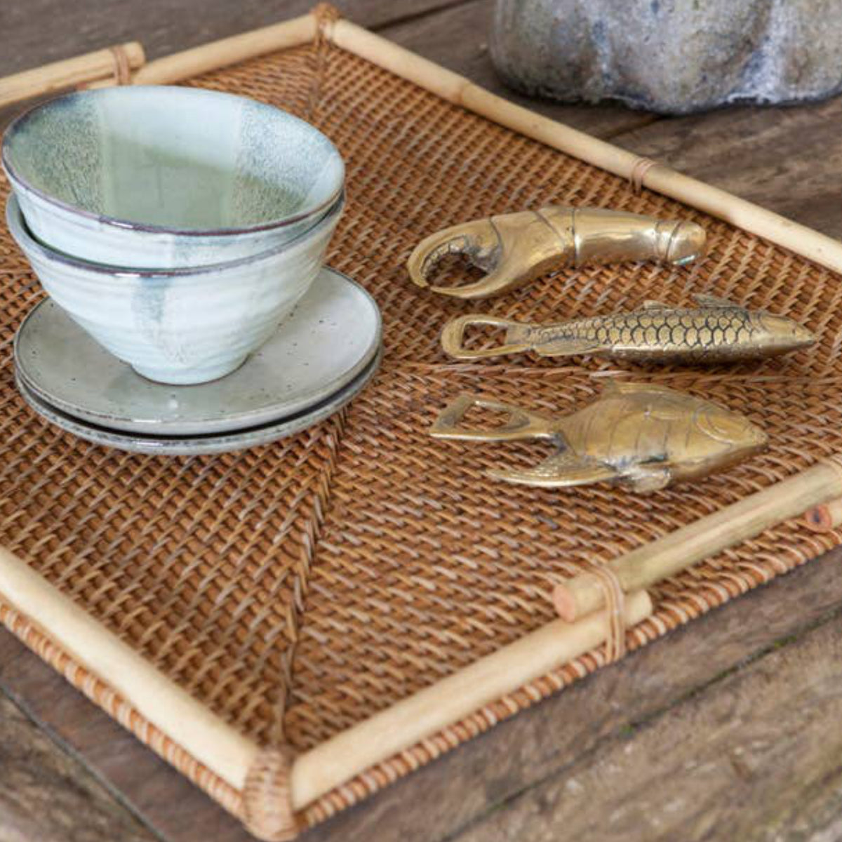 Mahe Brass Bottle Opener, Goldfish at House of Fibi, product image 2