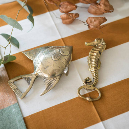 Mahe Brass Bottle Opener, Goldfish at House of Fibi, product image 3