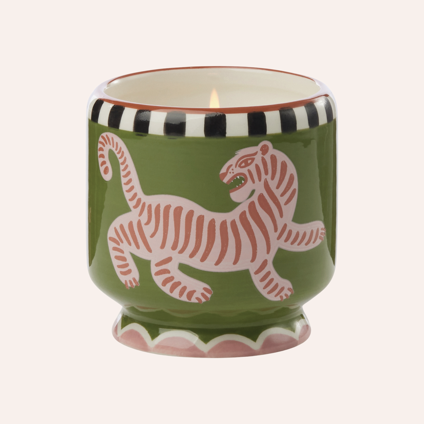 Tiger Candle, Black Cedar & Fig