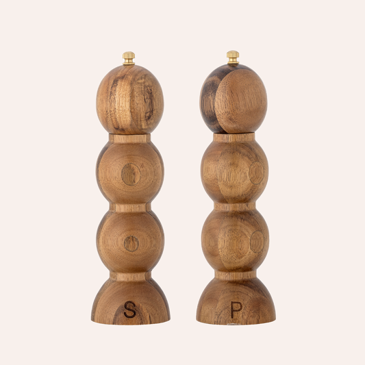 Wooden Salt & Pepper Set