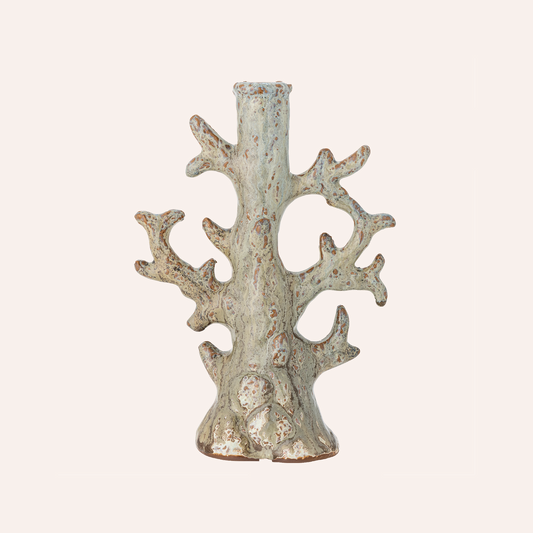 Coral Candlestick Holder