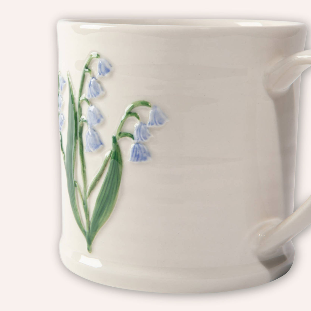 Danica Studio Bluebell Embossed Mug — stoneware