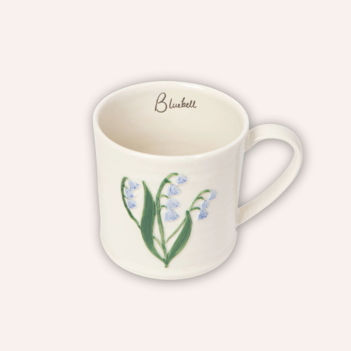 Danica Studio Bluebell Embossed Mug — stoneware