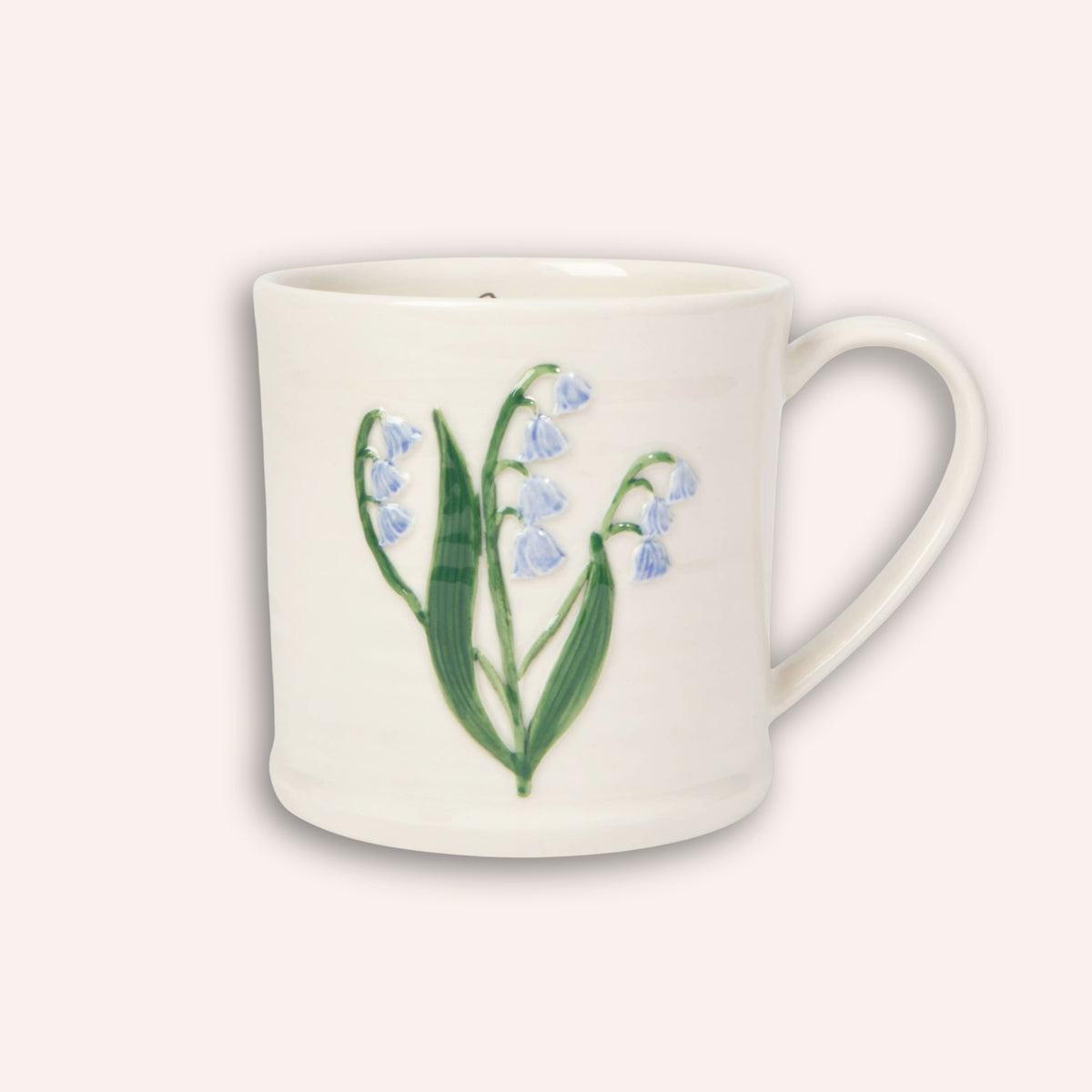 Danica Studio Bluebell Embossed Mug — stoneware