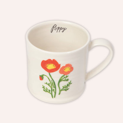 Danica Studio Poppy Embossed Mug