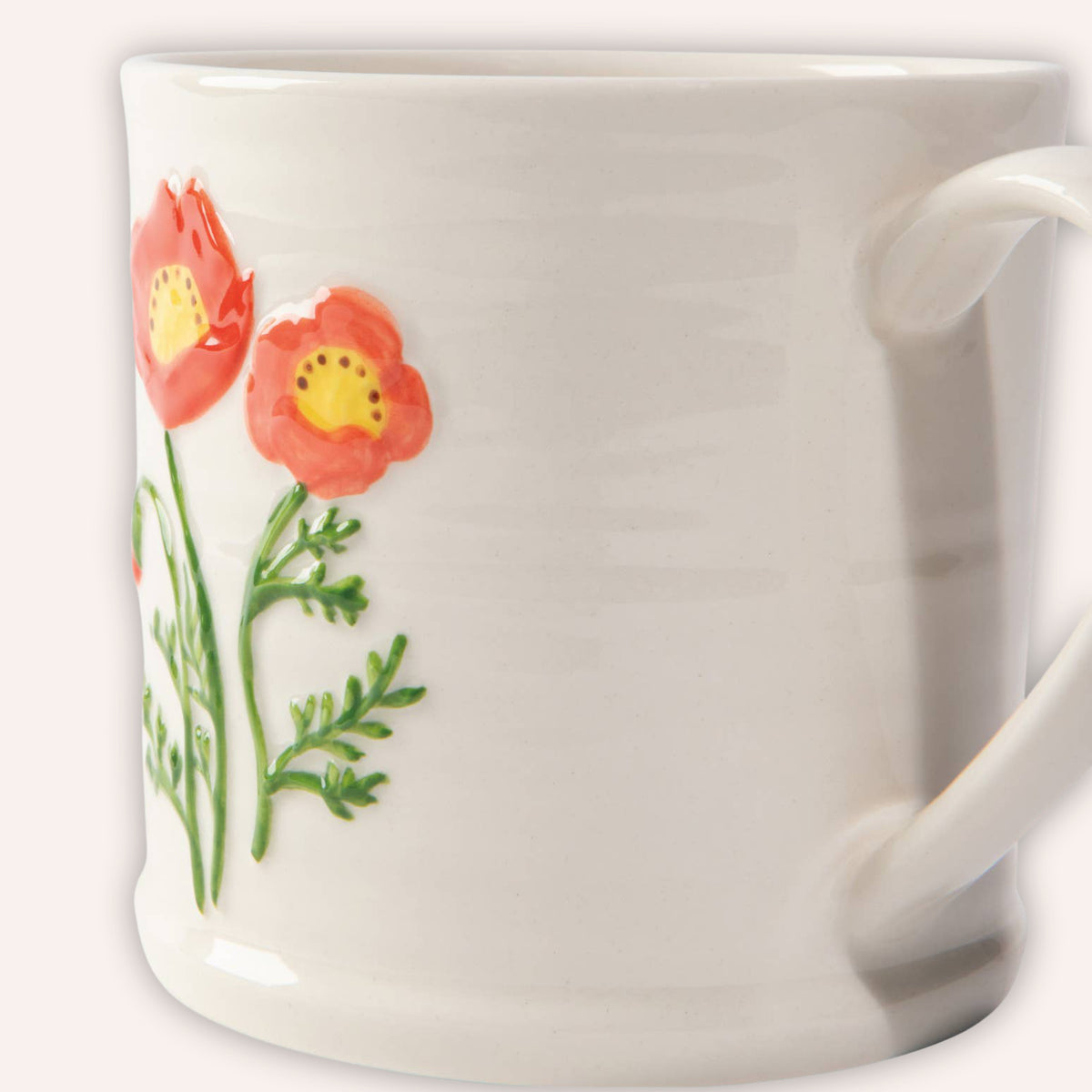 Danica Studio Poppy Embossed Mug