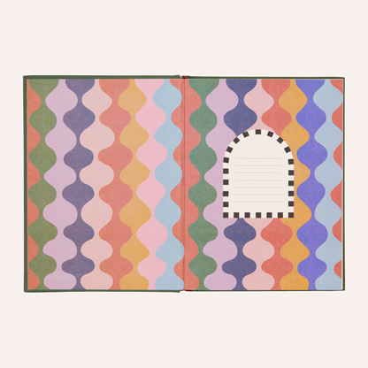 Doves Notebook, Blue