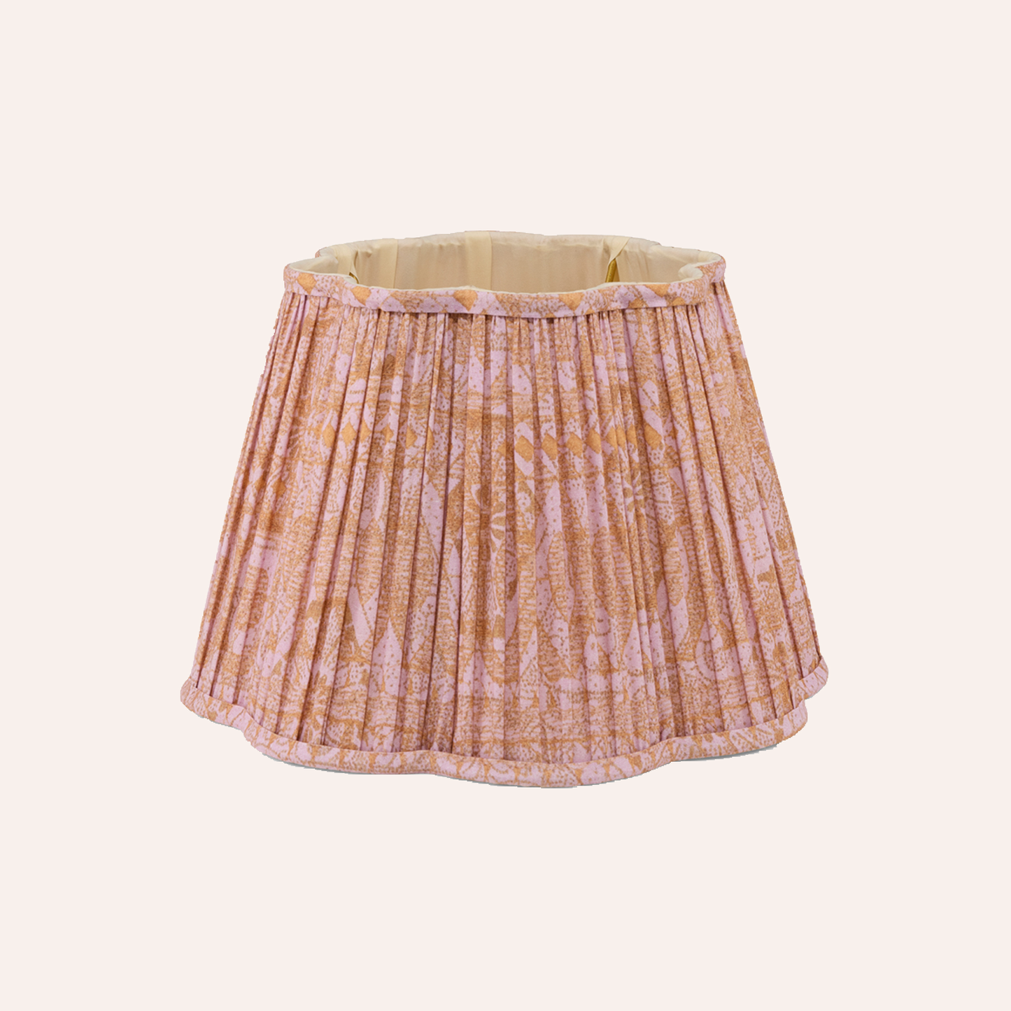 Diya Scallop Lampshade, Aliya Lilac