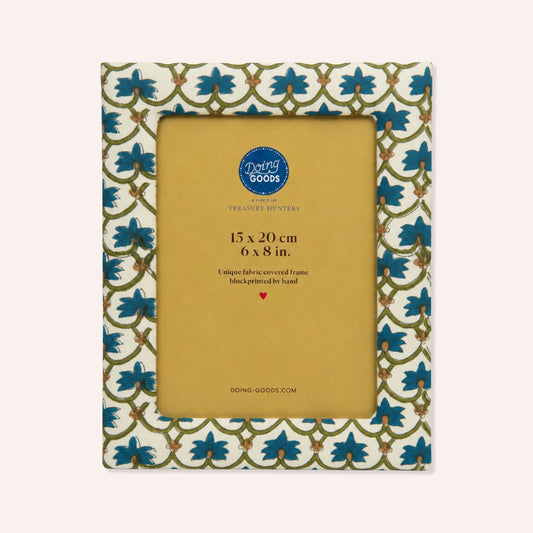 Doing Goods Faina Block Printed Frame