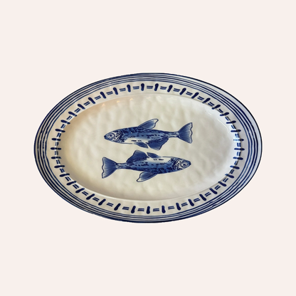 Oval Fish Serving Dish