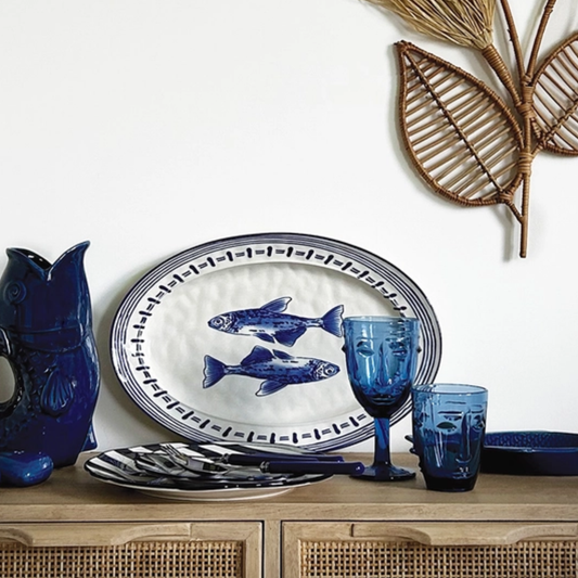 Oval Fish Serving Dish