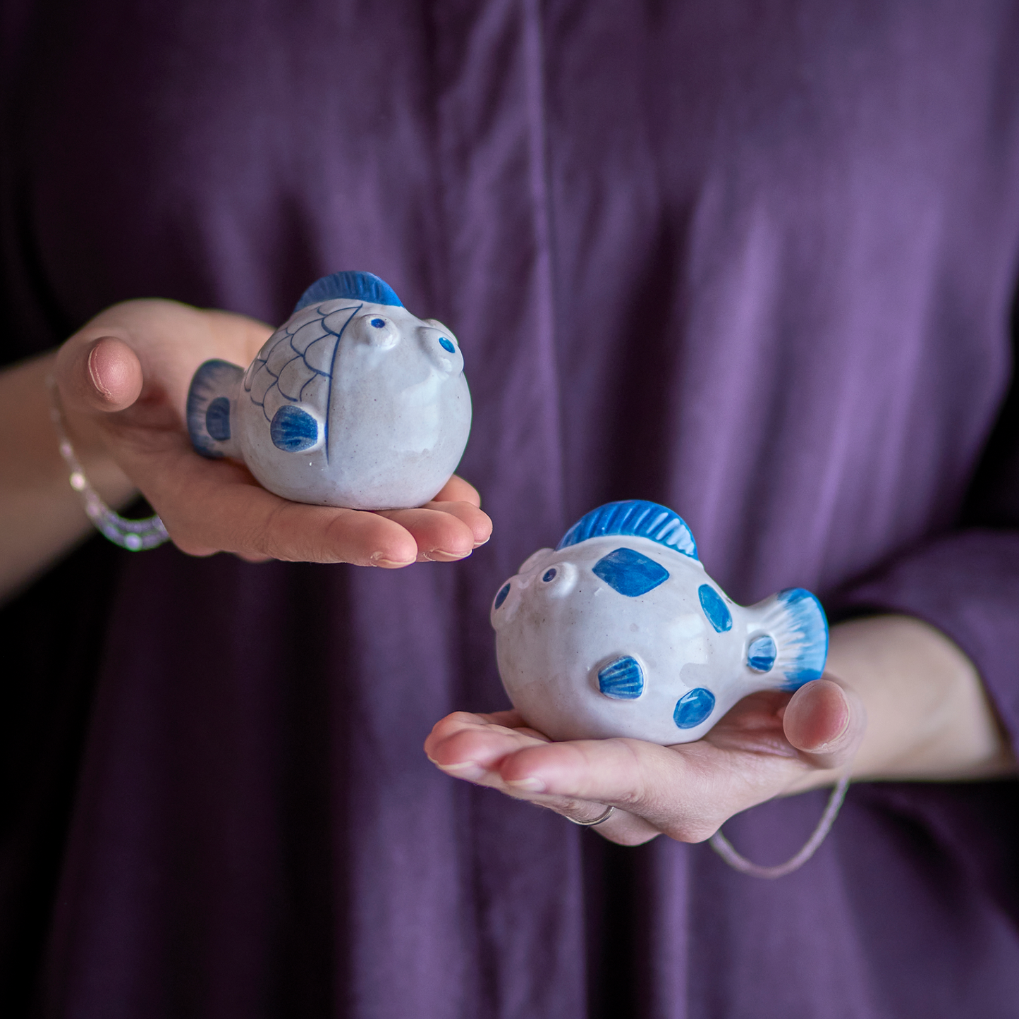 Fish Salt & Pepper Set