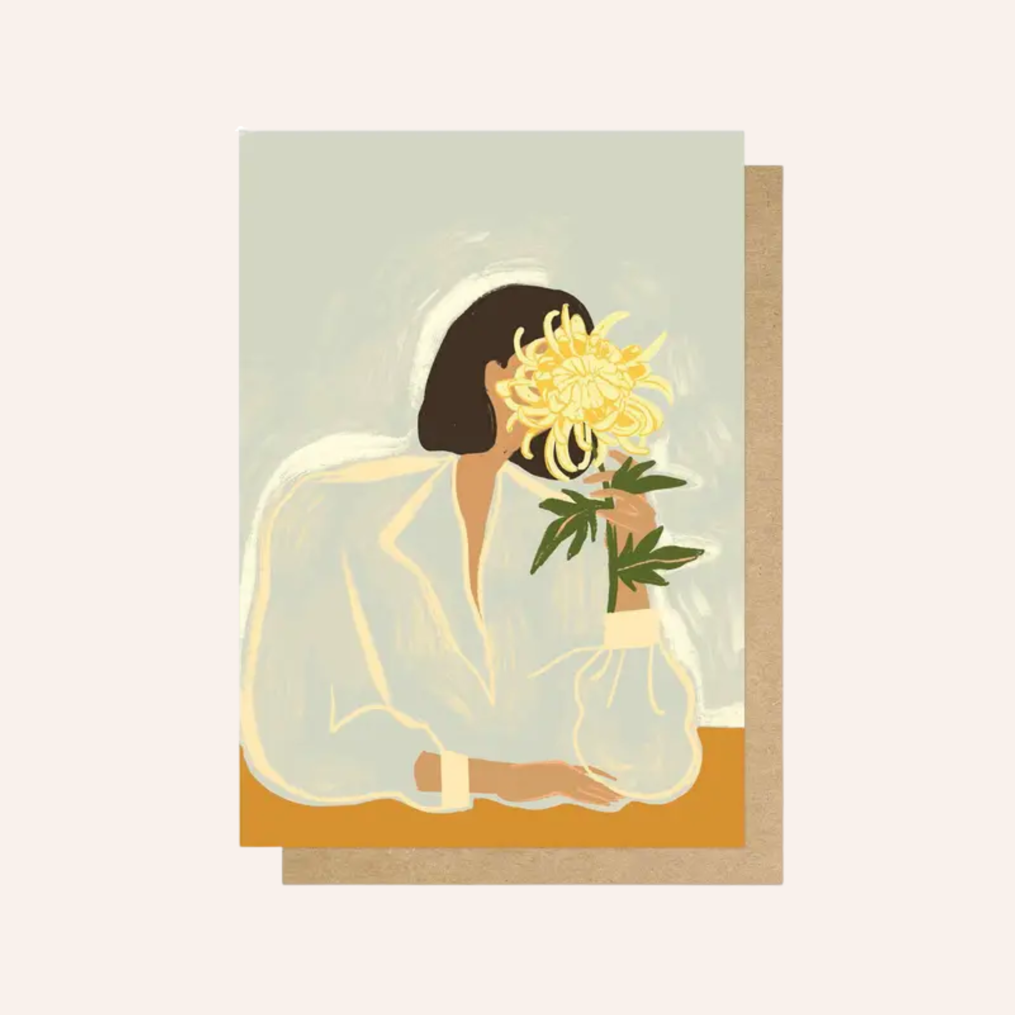 Chrysanthemum Card – House Of Fibi