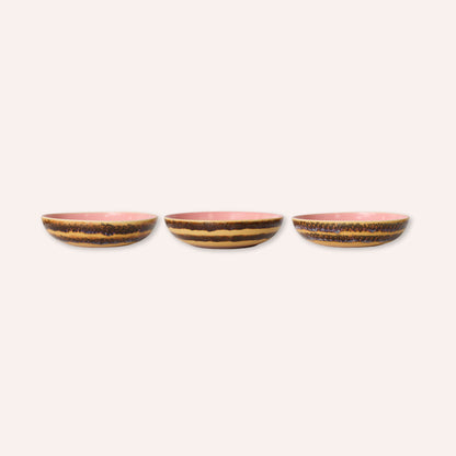 HKLIVING 70s Ceramics Salad Bowl, Serene