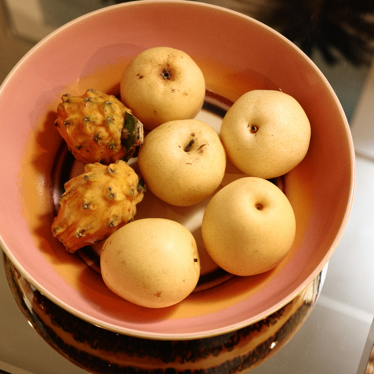 HKLIVING 70s Ceramics Salad Bowl, Serene