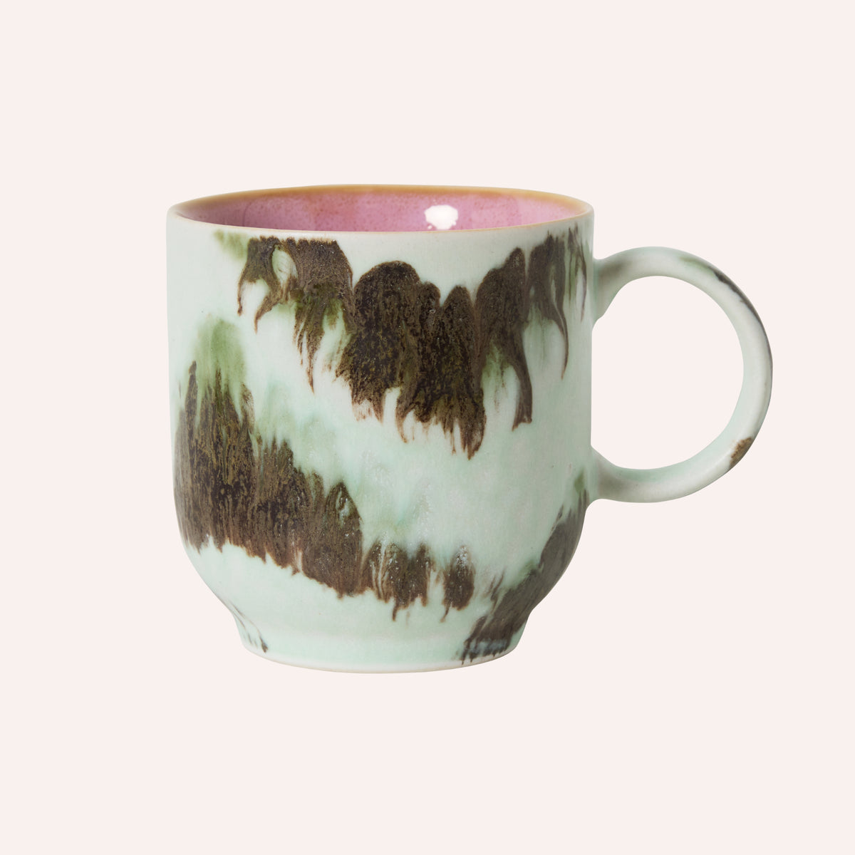 HKLIVING 70s Ceramics Café Mug, Tide
