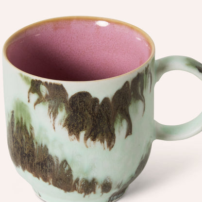 HKLIVING 70s Ceramics Café Mug, Tide