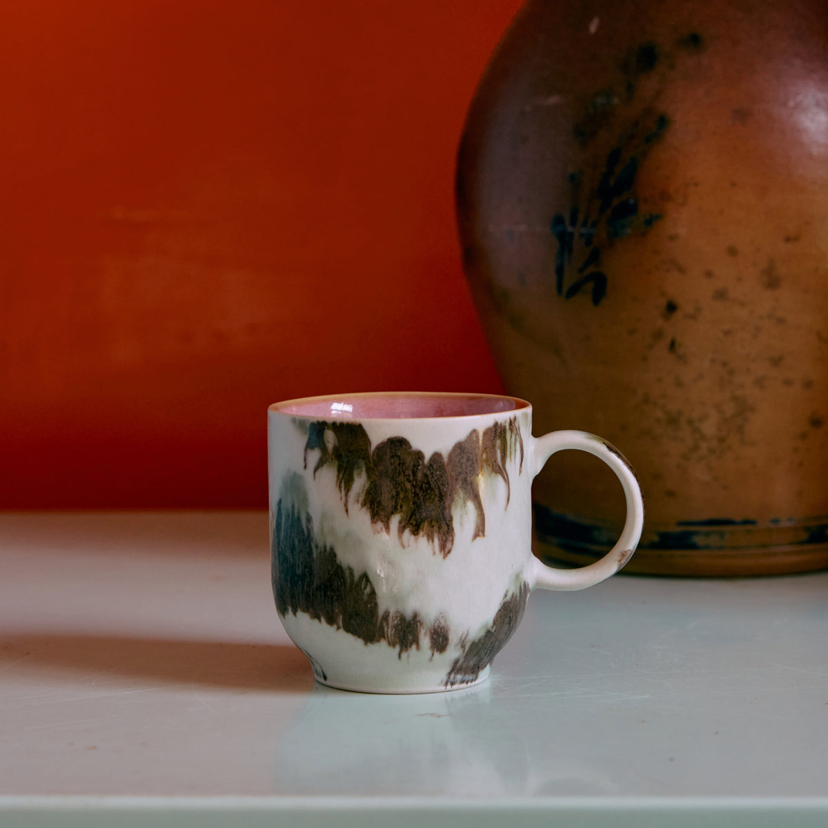 HKLIVING 70s Ceramics Café Mug, Tide