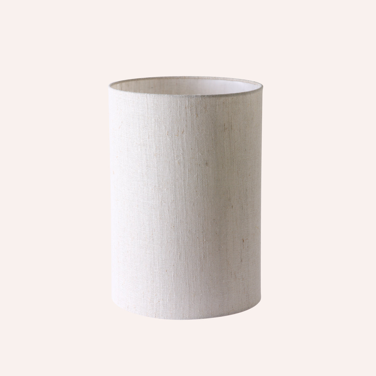 HKLIVING Cylinder Lamp Shade, Natural Linen