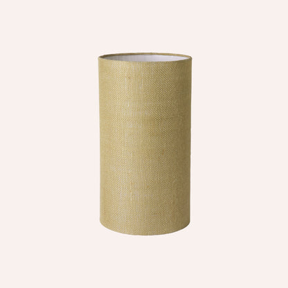 HKLIVING Jute Cylinder Lamp Shade, Jade Green