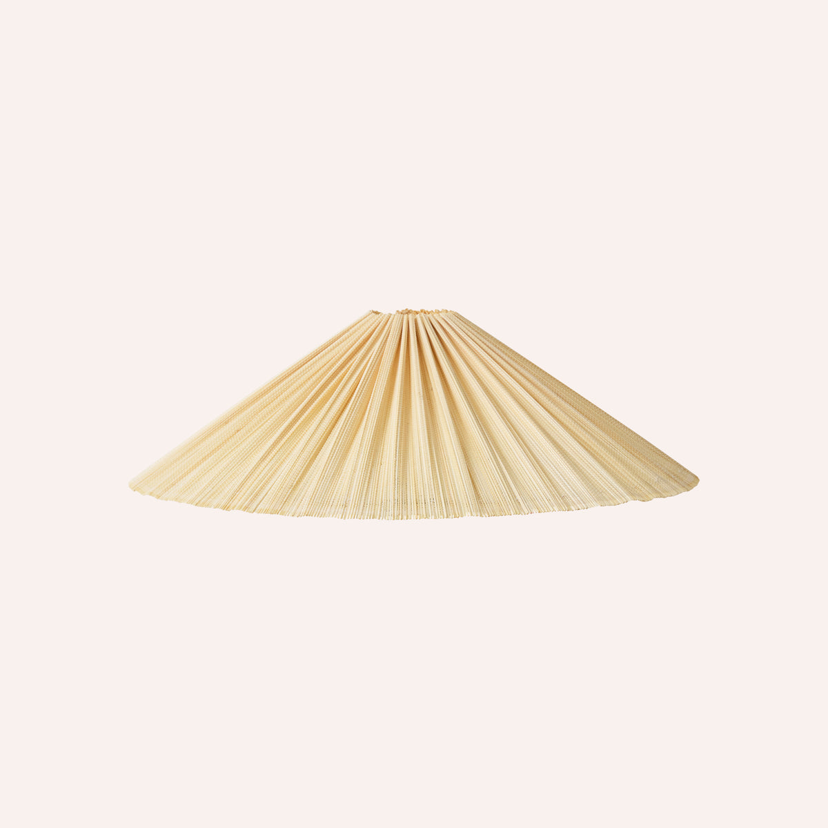 HKLIVING Plisse Lamp Shade, Ivory