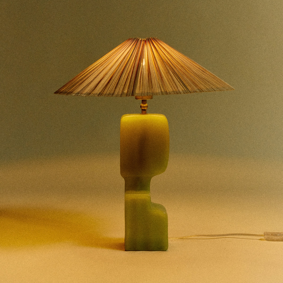 HKLIVING Plisse Lamp Shade, Ivory