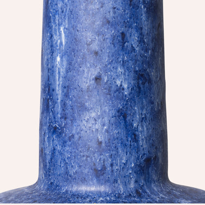 HKLIVING Retro Stoneware Lamp Base, Blue