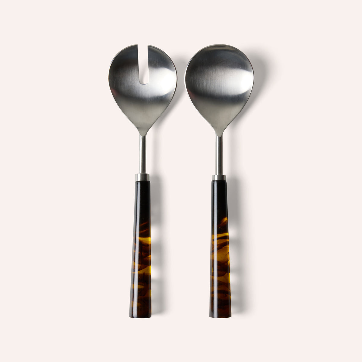 HKLIVING Salad Cutlery, Havana