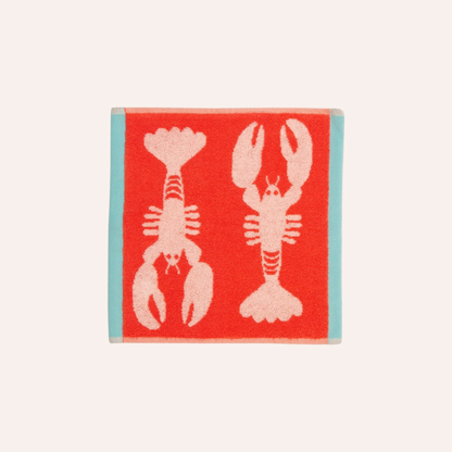 Lobster Organic Cotton Towels