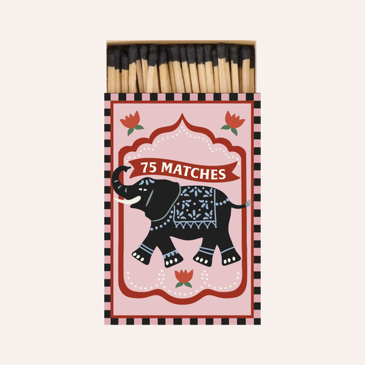 Elephant Match Box