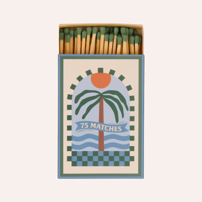 Palm Tree Match Box