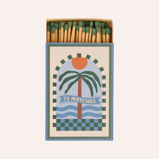 Palm Tree Match Box