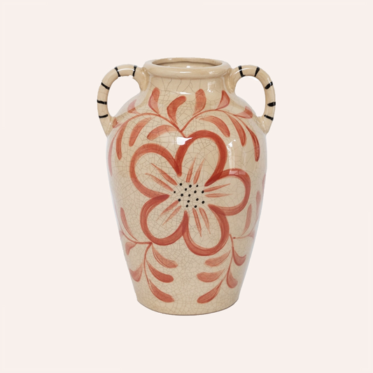 Large Lucia Vase, Orange