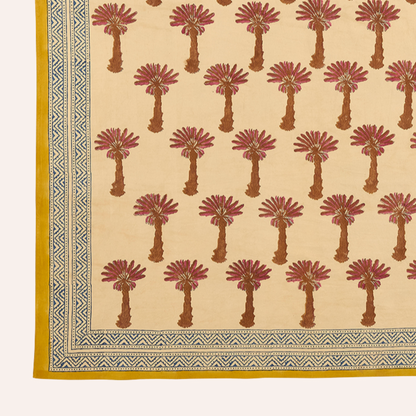 Tala Palm Tree Tablecloth Throw