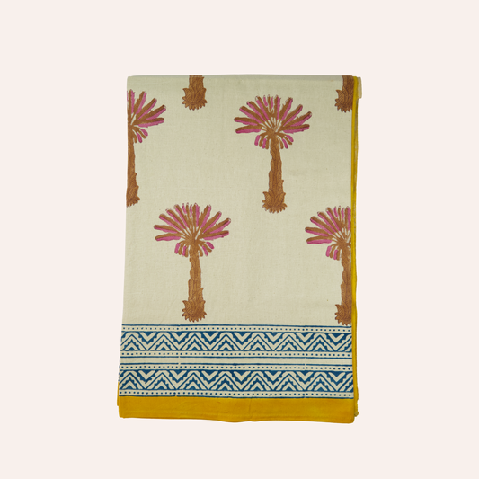 Tala Palm Tree Tablecloth Throw