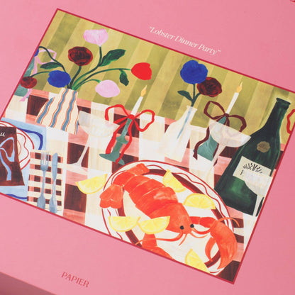 Papier Lobster 1000 Piece Puzzle at House of Fibi, product image 3